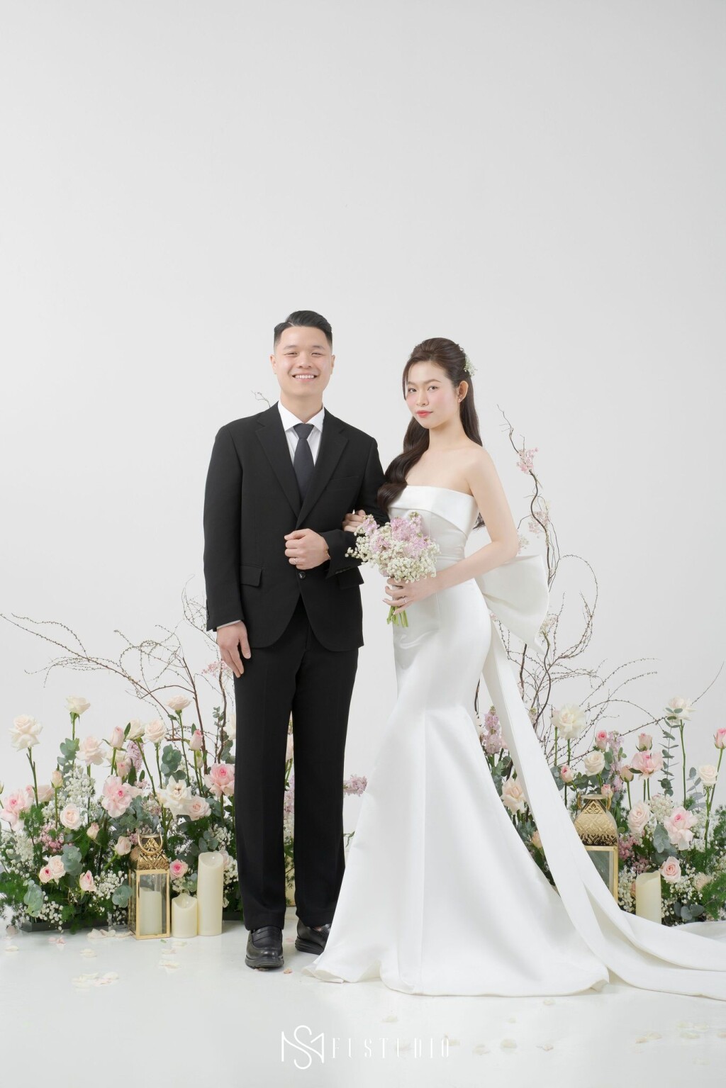 Concept hoa hồng tươi khiến bao nàng dâu tan chảy