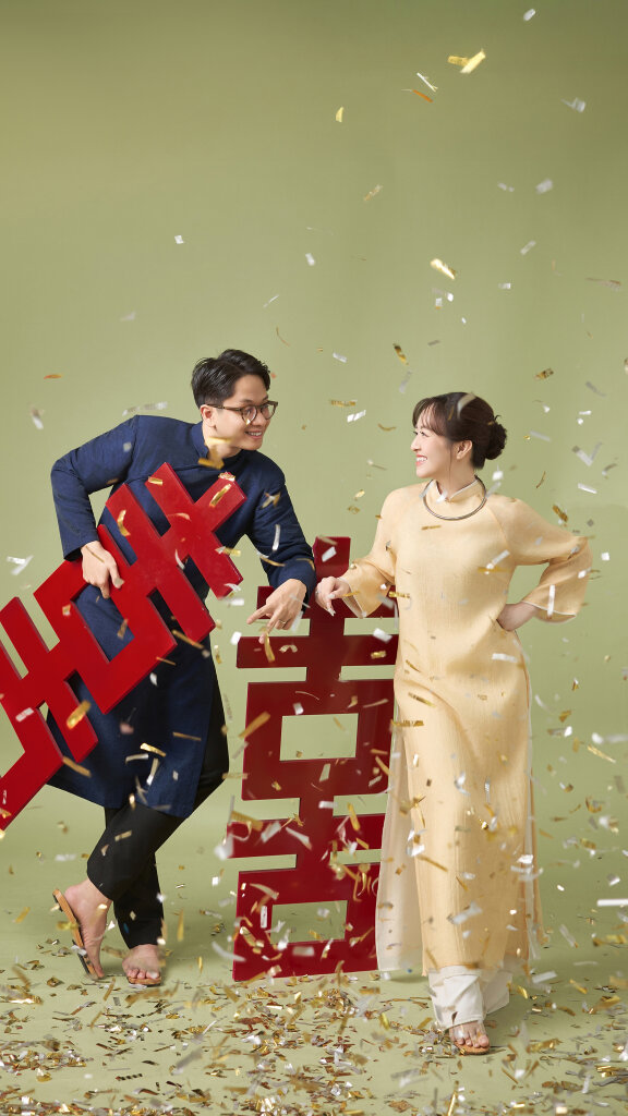 Set chụp áo dài tại Fu Studio