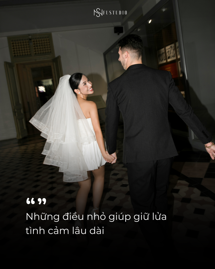 Những điều nhỏ giúp giữ lửa tình cảm lâu dài